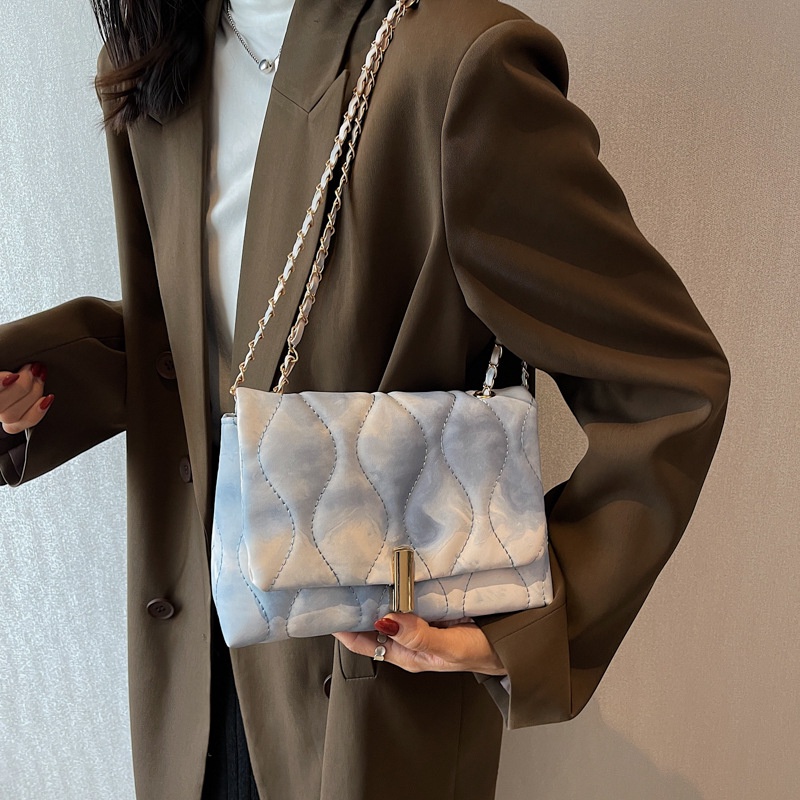 Sally Túi Xách Đeo Vai Cỡ Lớn Đính Đá Đơn Giản Phong Cách Nhật Hàn Cho Nữ