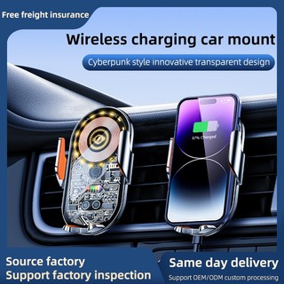 Trong suốt đế sạc nhanh không dây 30w cho ios