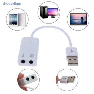 Thẻ Âm Thanh 3d Chuyển Đổi usb 2.0 Sang usb 2.0 7.1 Kênh 5hv2 Chuyên Dụng Cho laptop vn