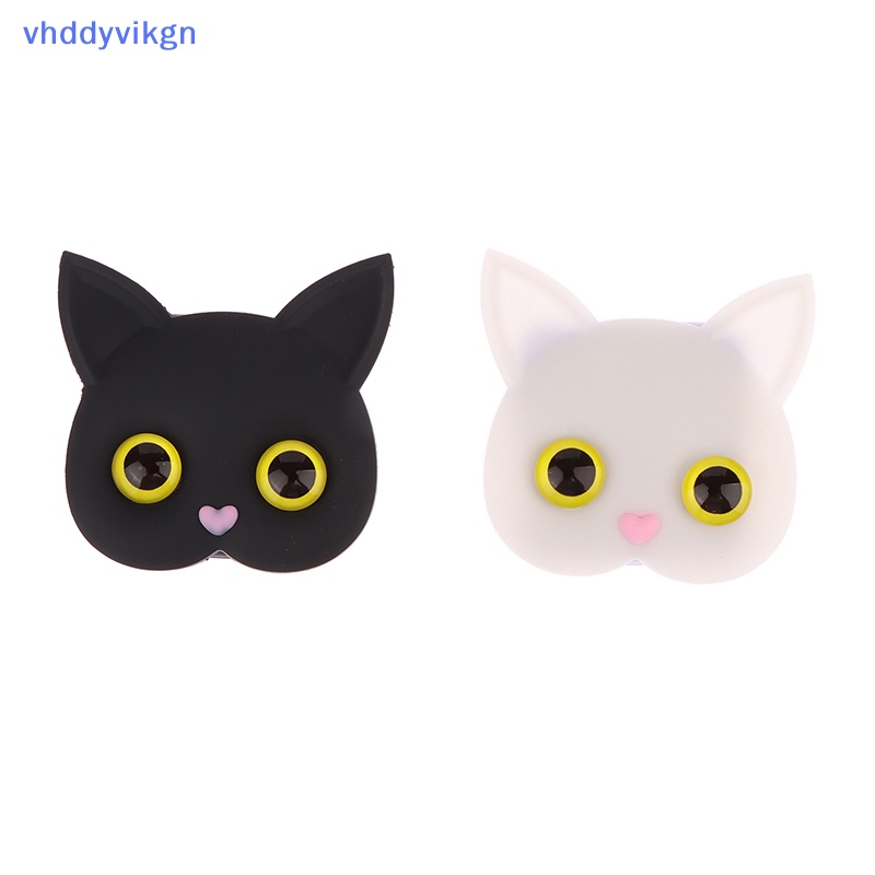 Vhdd new air Sam Giá Đỡ Điện Thoại Hình Mèo 3d Đáng Yêu Có Túi Khí Xỏ Ngón vn