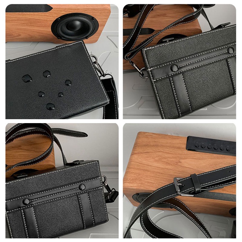 SHIHUI Túi Đeo Chéo Hình Vuông Cỡ Nhỏ Thời Trang Cho Nữ