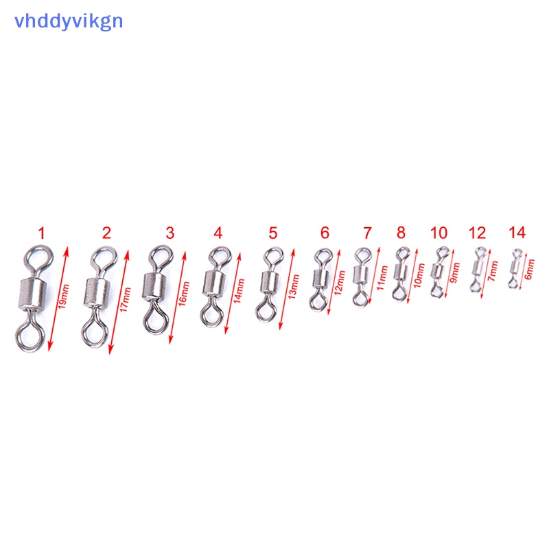 50 Khoen Ma Ní 11 Kích Cỡ Gắn Mồi Câu Cá Vn vn vn