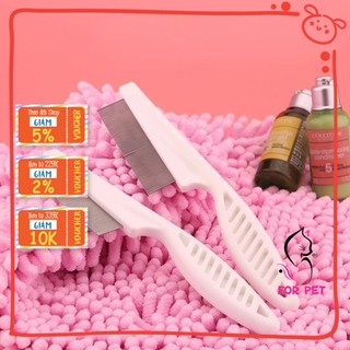 🤹 lược chải ve rận cho chó mèo - lược chải ve rận thú cưng.