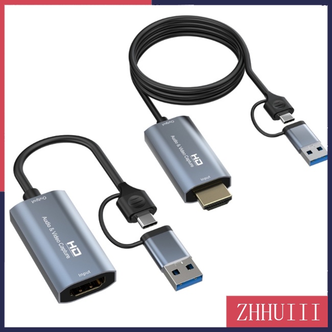 Thẻ Ghi Hình video 4k hd Giao Diện Đa Phương Tiện Sang usb / usb c 1080p hd