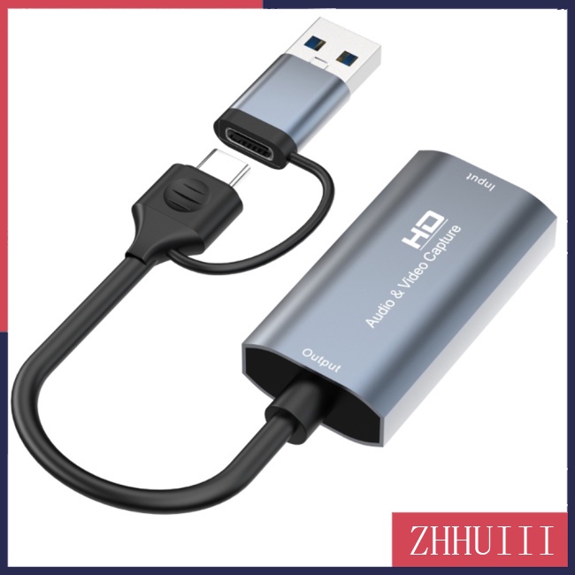 Thẻ Ghi Hình video 4k hd Giao Diện Đa Phương Tiện Sang usb / usb c 1080p hd