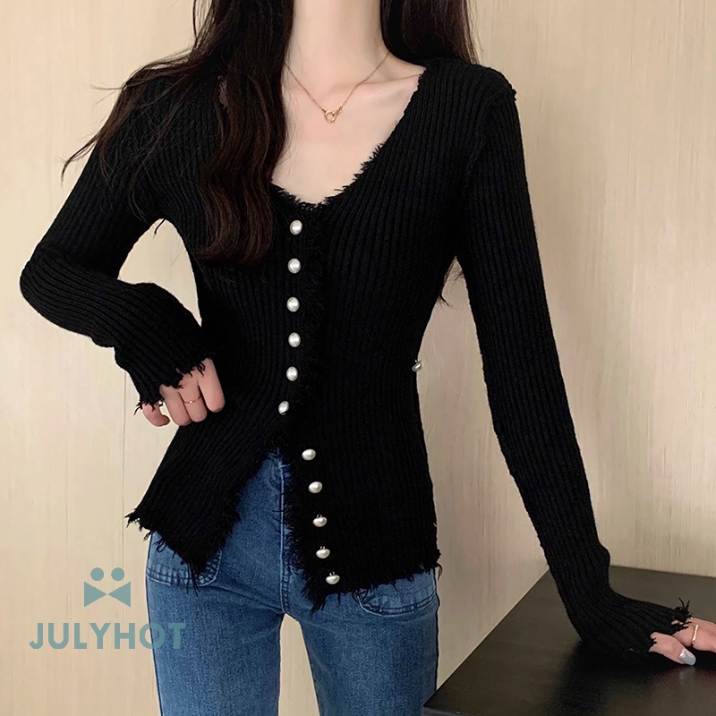 COOL Áo Khoác sweate Cardigan Dệt Kim Thiết Kế Mới Thời Trang Mùa Xuân Thu Dành Cho Nữ vn