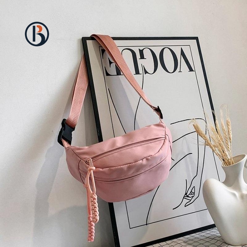 PUMB  túi bao tử nữ túi đeo hông  xách nữ đeo chéo 2023 NEW  Trendy Thời trang Cái mới Korean Style L98S10T 37Z230911
