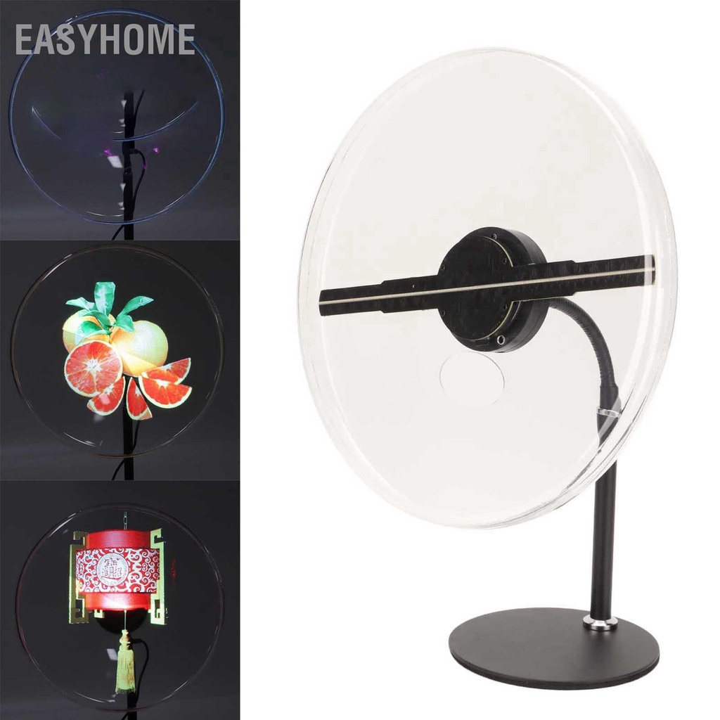 Máy chiếu quảng cáo ba chiều Quạt 3D Hologram LED 256x1024 Góc nhìn 176 độ 256 Hạt THREELIVES