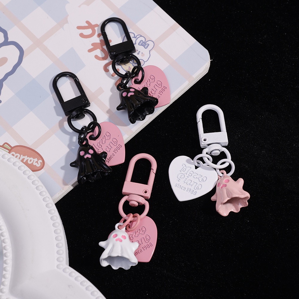 Phụ Kiện Trang Trí Điện Thoại / Chìa Khóa Xe Hơi Hình Ma Quỷ Hoạt Hình Bằng Hợp Kim mini Dễ Thương