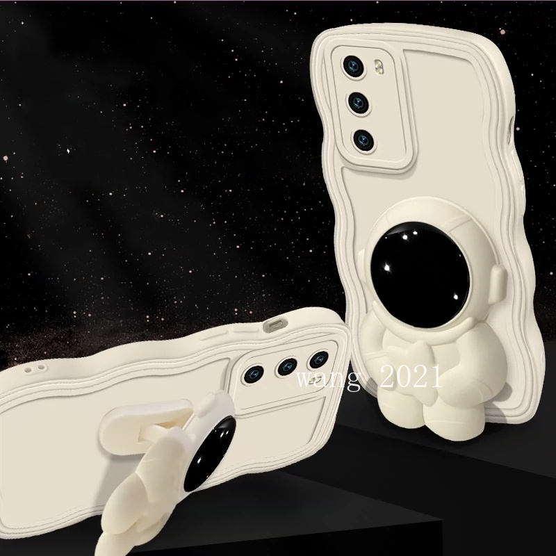 Ốp Điện Thoại silicone Mềm Họa Tiết Phi Hành Gia Có Giá Đỡ Cho vivo v29 5g vivo v29e v29 pro 5g 2023 vivov29 5g