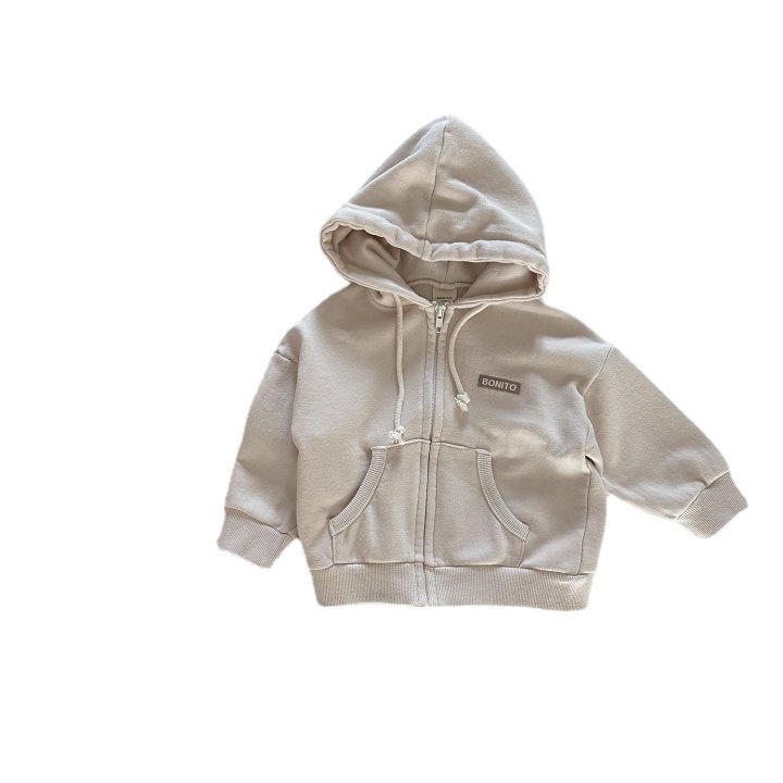Áo Khoác Thun Cotton Liền Mũ