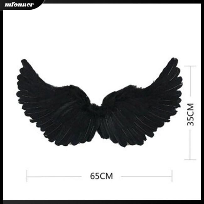 Bộ Cánh Thiên Thần Ác Quỷ Màu Đen Hóa Trang halloween Cho Bé