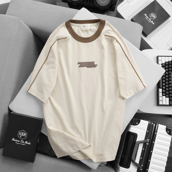 ÁO THUN THỂ  THAO  UNISEX PHỐI LINES