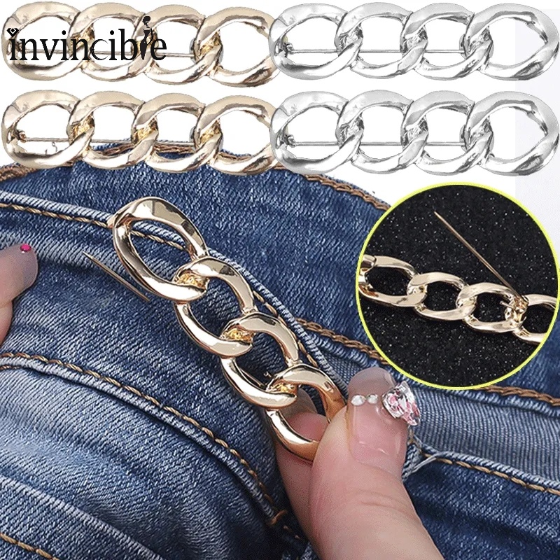 Nút Khóa Bằng Hợp Kim Hình Quái Vật Nhỏ Độc Đáo Có Thể Tháo Rời Dùng May Quần Jean Giảm Eo Hoàn Hảo