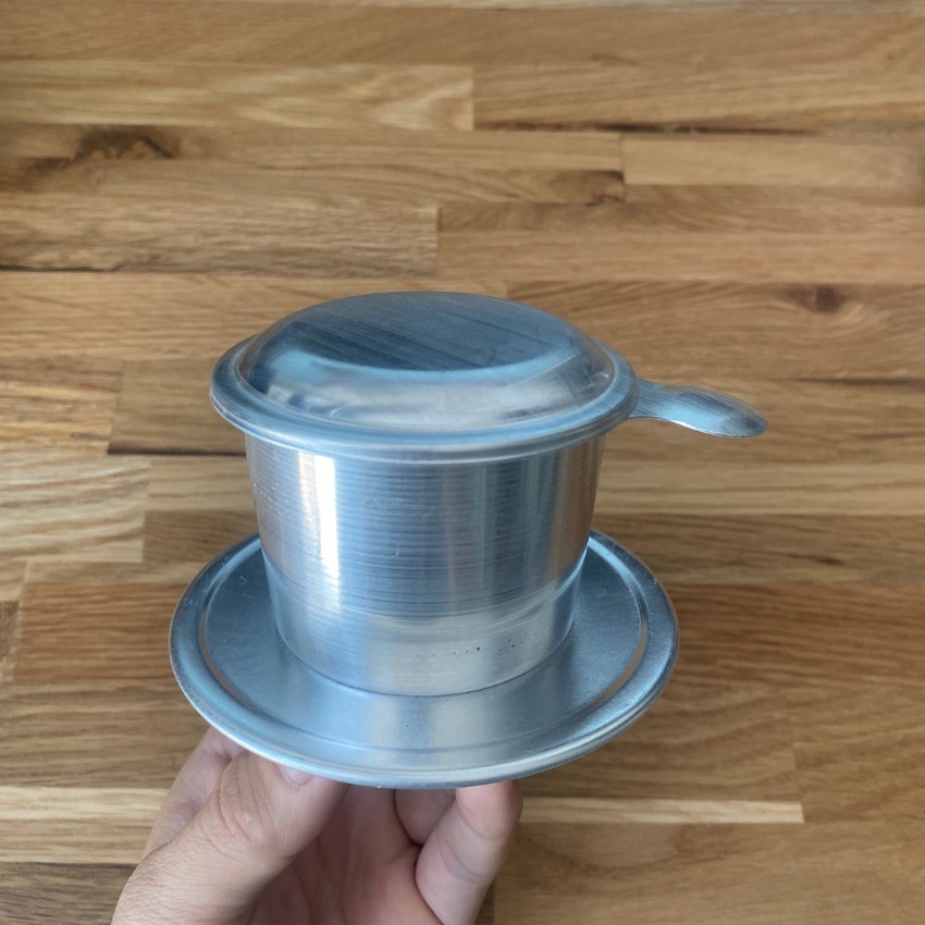 Lõi phin,chặn gài,nén phin cà phê bằng nhôm đường kính 5.7cm dùng cho phin nhôm thường size 7