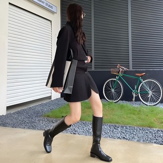 Bốt dài mijili gót vuông 3cm a516-3