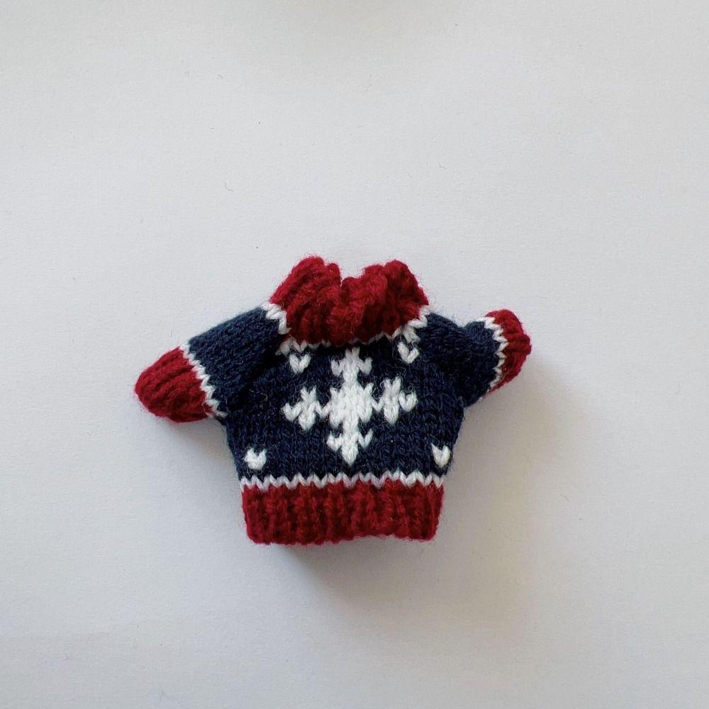 Búp Bê bjd bjd 10cm 16cm / 17cm Mặc Áo sweater Phong Cách Giáng Sinh Dễ Thương