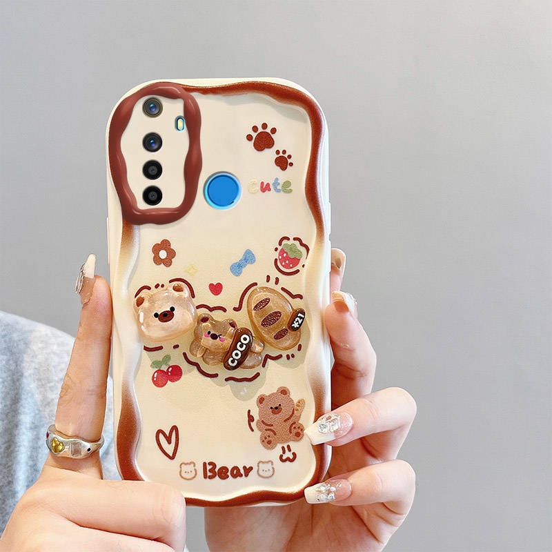 Ốp lưng realme 5 pro Dễ Thương Ốp Điện Thoại Hình Búp Bê Hoạt Hình 3d Thời Trang Cho realme 5 pro