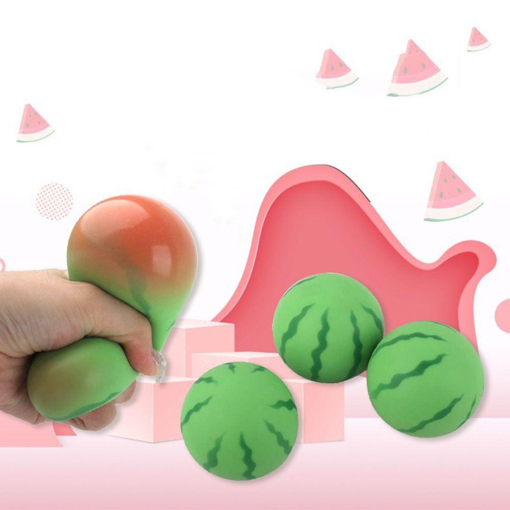 Quillan Đồ Chơi Quả Dưa Hấu Giả mini Đàn Hồi Nhanh Chóng Cho Trẻ Em