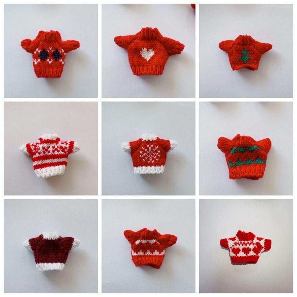 Búp Bê bjd Mặc Áo Len Dễ Thương 10cm 16cm / 17cm