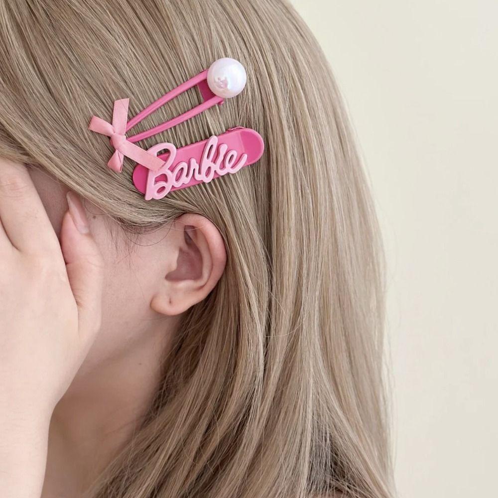 Jeromy Kẹp Tóc Kim Loại Hình Ngôi Sao / Nơ / Trái Tim Ngọt Ngào Phong Cách ins Thích Hợp Cho