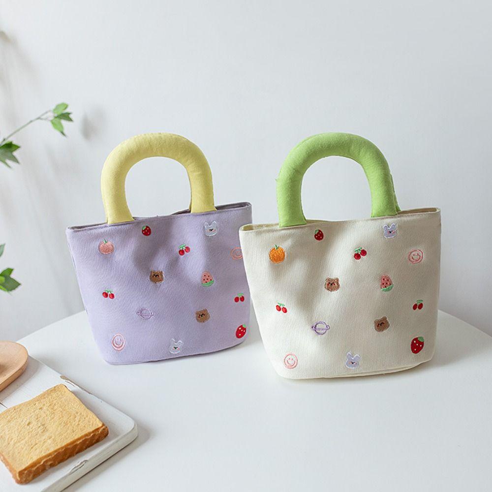 Ofular Túi Xách mini Đựng Điện Thoại Thêu Họa Tiết Thủ Công Thắt Nút Dễ Thương Cho Nữ