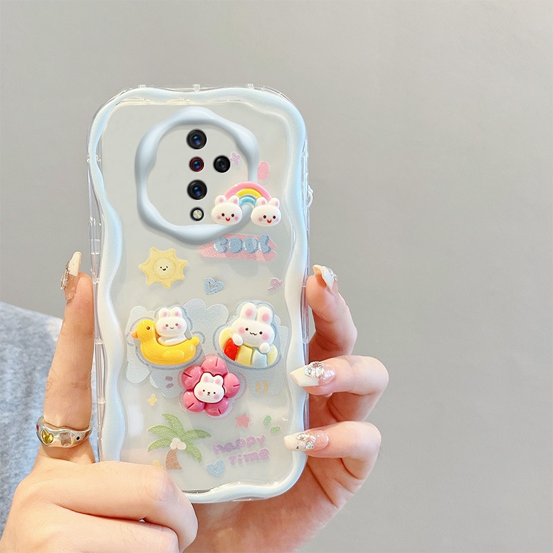 Ốp lưng vivo s1 pro Ốp Điện Thoại Đính Búp Bê 3d Dễ Thương Cho vivo s1 pro