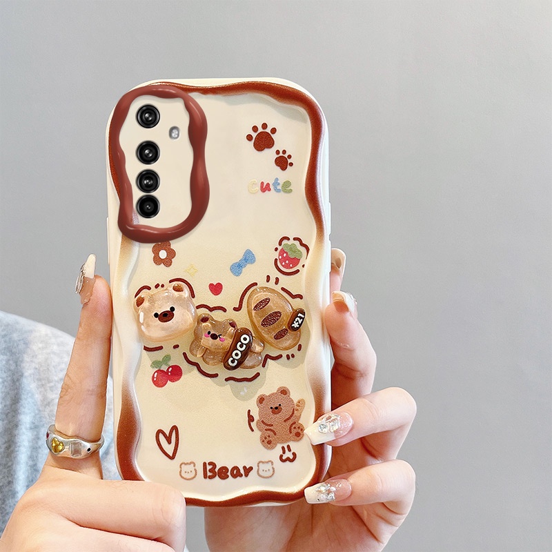 Ốp lưng realme 6 Dễ Thương Ốp Điện Thoại Gắn Búp Bê Hoạt Hình 3d Thời Trang Cho realme 6