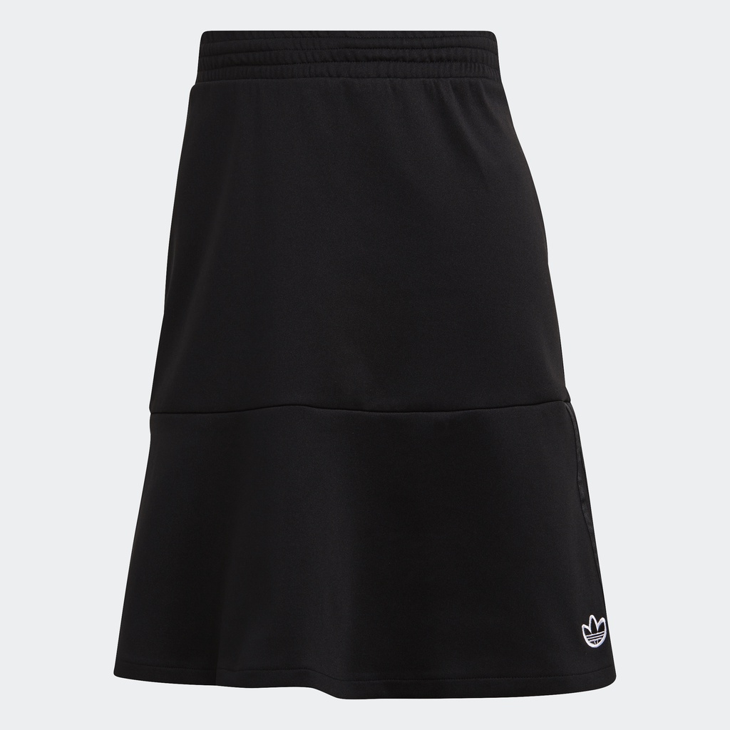 adidas Phong cách sống Chân váy Midi Nữ Đen GN3144