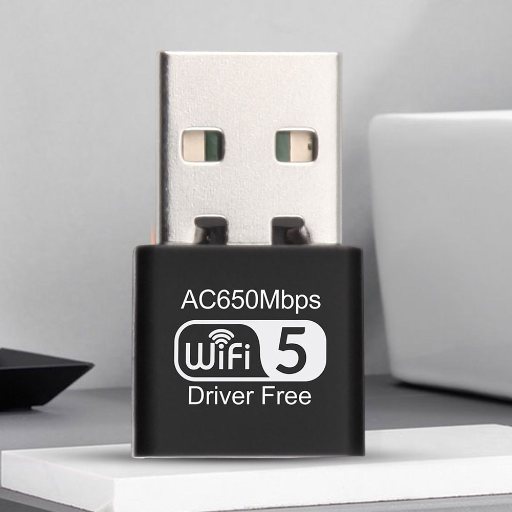 Usb Thu Tín Hiệu wifi 650mbps Băng Tần Kép 2.4g / 5.8ghz 300mbps lan Chuyên Dụng