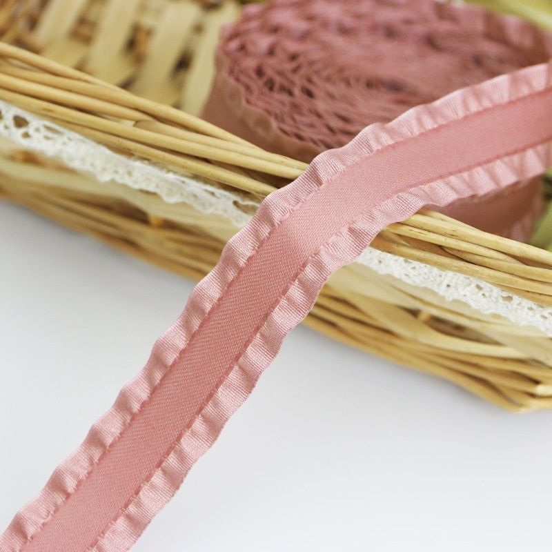 Cuộn Dây Ruy Băng Ren 22Mm Rộng 5 Yards Dùng Trang Trí Đầm