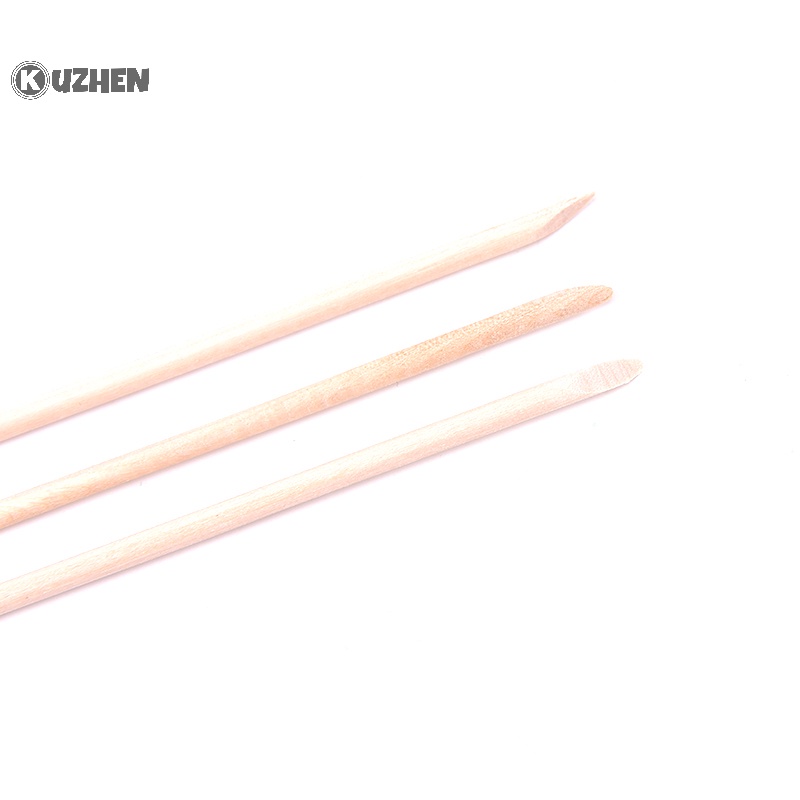 Set 100 Que Gỗ Cam Chuyên Dụng Cho Làm Móng