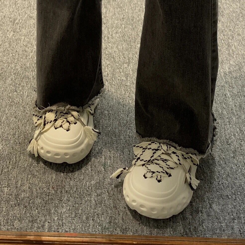 Skyden  dép nữ dép cross dép sandal nữ dép đi biển dép đế cao Thoải Mái Xinh Xắn   Thoải mái Korean Style Stylish Trendy B98G1SS 36Z230909