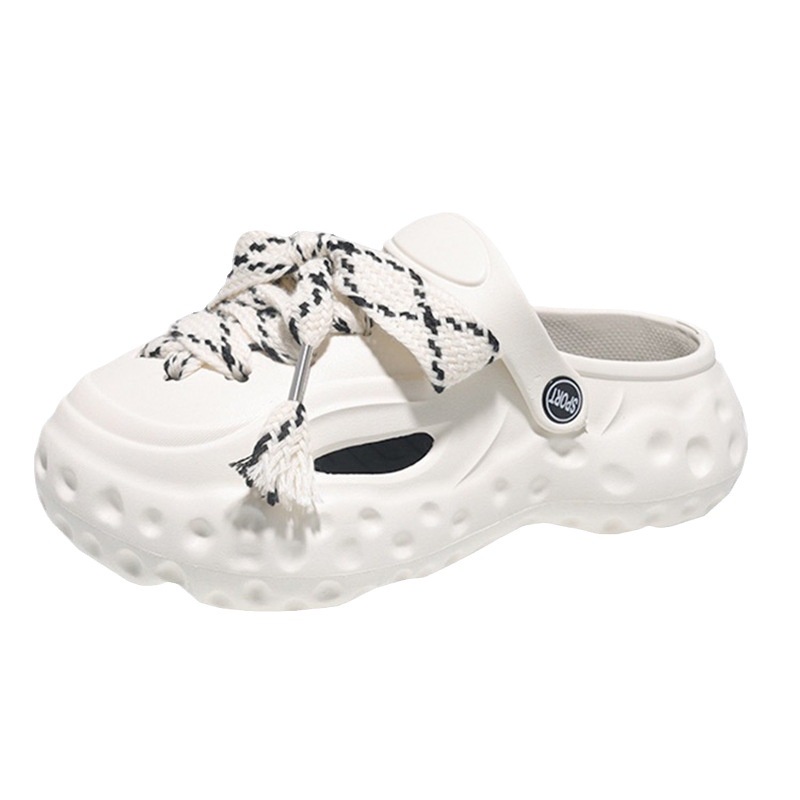 Skyden  dép nữ dép cross dép sandal nữ dép đi biển dép đế cao Thoải Mái Xinh Xắn   Thoải mái Korean Style Stylish Trendy B98G1SS 36Z230909