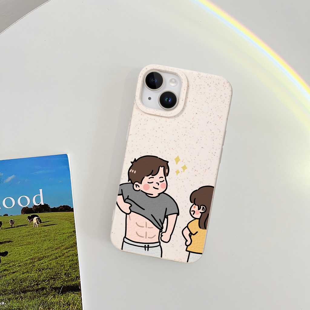 Ốp lưng iphone 11 thân thiện với môi trường Thời Trang Sang Trọng Tình nhân Dễ thương Cho 14 xr 13 11 12 pro max 8 7 6 6s plus x xs max se 2020 13 12 11