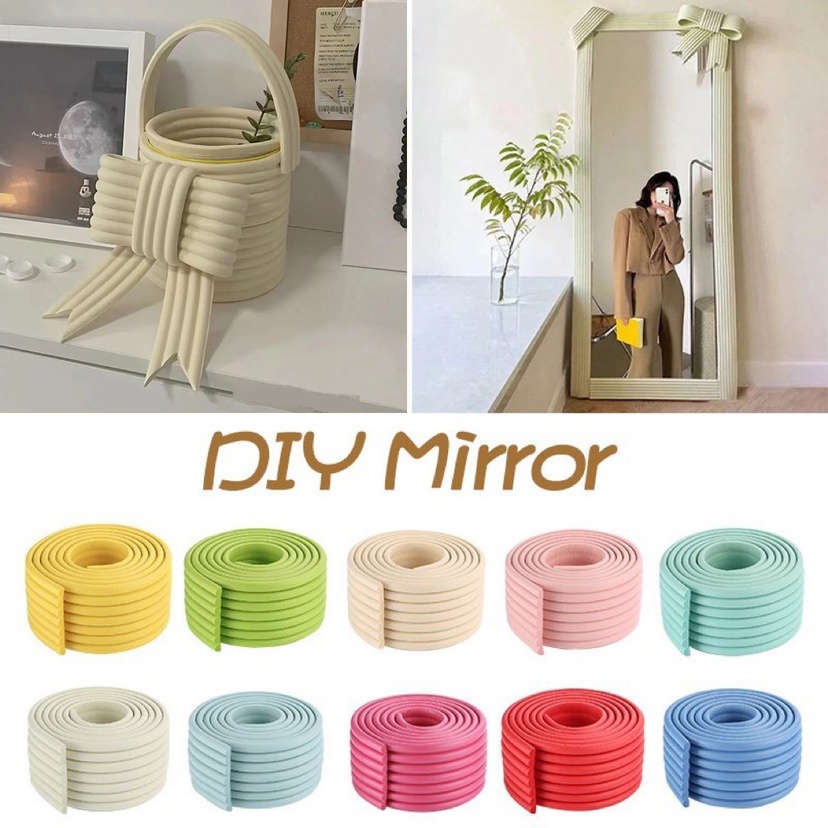 Cuộn Dây Xốp Bọc Cạnh Bàn Chống Va Chạm Bảo Vệ An Toàn Cho Bé Kích Thước 2M 12 Màu Lựa Chọn