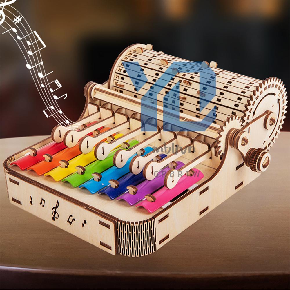 Đàn piano xylophone 8 Tông 8 Nốt Bằng Gỗ vintage 14 + Hàng Đầu 1
