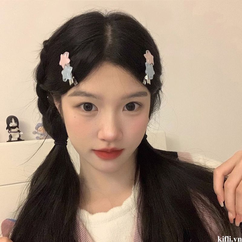 🌸🌸Kẹp Tóc Hình Ngôi Sao Năm Cánh Màu Sắc y2k Dễ Thương Dành Cho Bé Gái