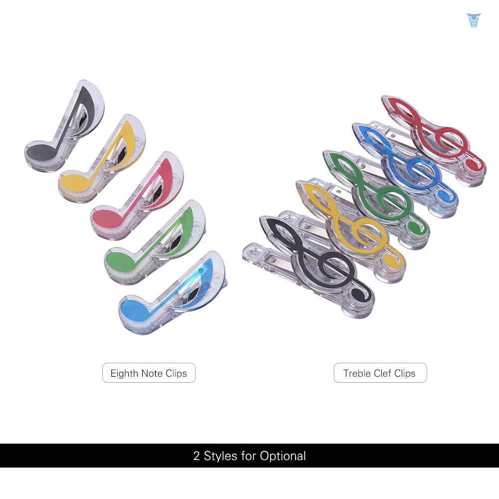 1 Bộ 5 Kẹp Sách Hình Đàn piano