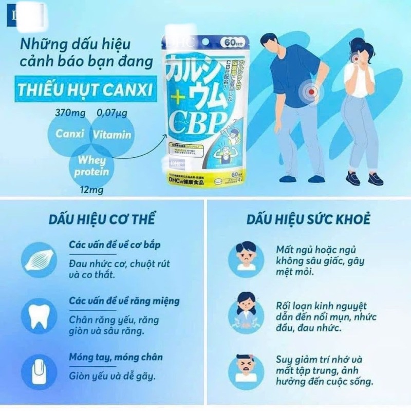 Canxi Ca Magie/ Ca CBP D.HC Nhật Bản 60 ngày