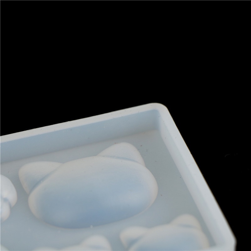 Khuôn silicone Làm Trang Sức Nhựa resin Hình Dấu Chân Mèo / Trăng / Sao / Trái Tim diy