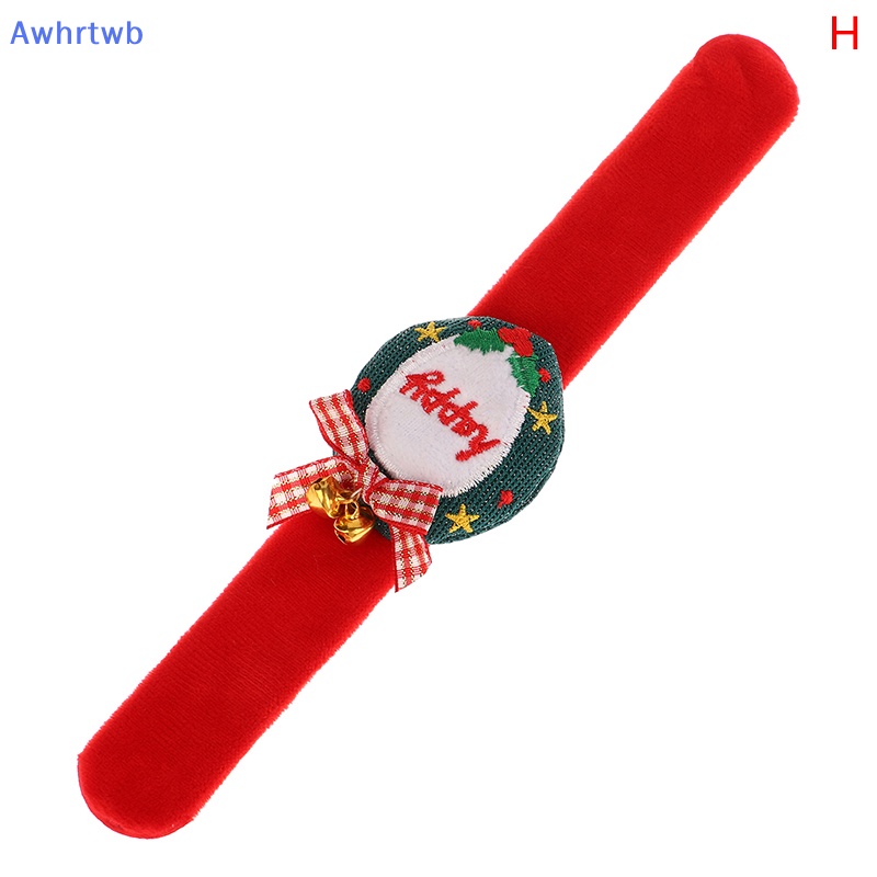 Awhrtwb Đồ Chơi Vòng Đeo Tay Nhồi Bông Hình Ông Già Noel Tuần Lộc Giáng Sinh Quà Tặng Cho Trẻ Em Mới
