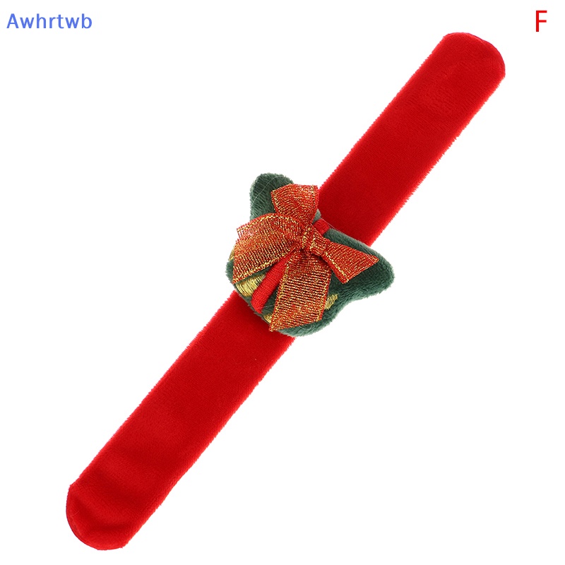 Awhrtwb Đồ Chơi Vòng Đeo Tay Nhồi Bông Hình Ông Già Noel Tuần Lộc Giáng Sinh Quà Tặng Cho Trẻ Em Mới