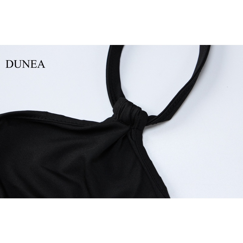 DUNEA Đầm Dài Hở Lưng Quyến Rũ Thời Trang Dành Cho Nữ