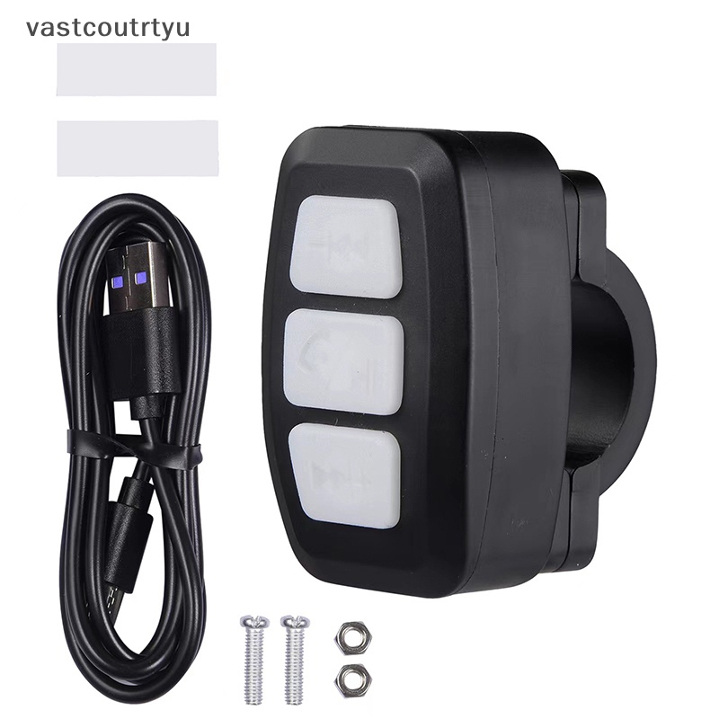 Vas Bộ Điều Khiển Vô Lăng Xe Hơi / Xe Máy Bluetooth Không Dây Nút Bấm Điều Khiển Iqx6