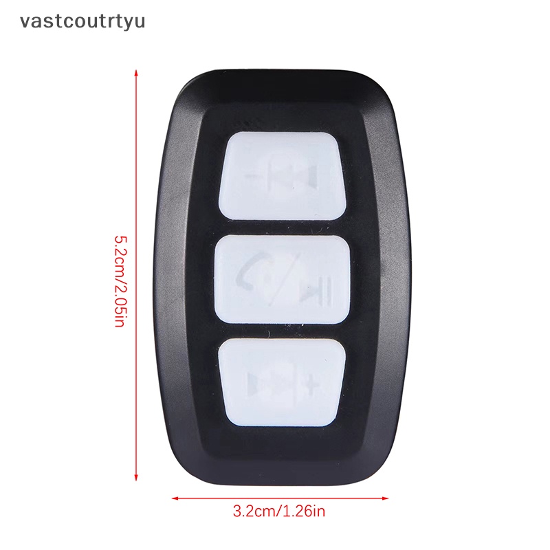 Vas Bộ Điều Khiển Vô Lăng Xe Hơi / Xe Máy Bluetooth Không Dây Nút Bấm Điều Khiển Iqx6