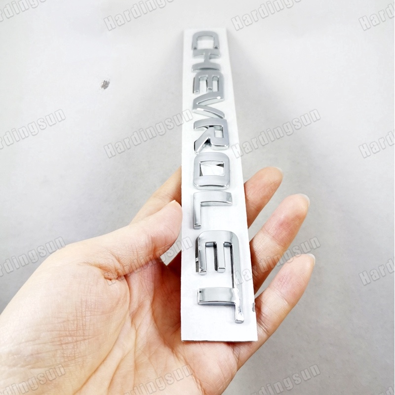1 Miếng Dán logo Chữ Cái Bằng abs Trang Trí Xe Hơi chevrolet