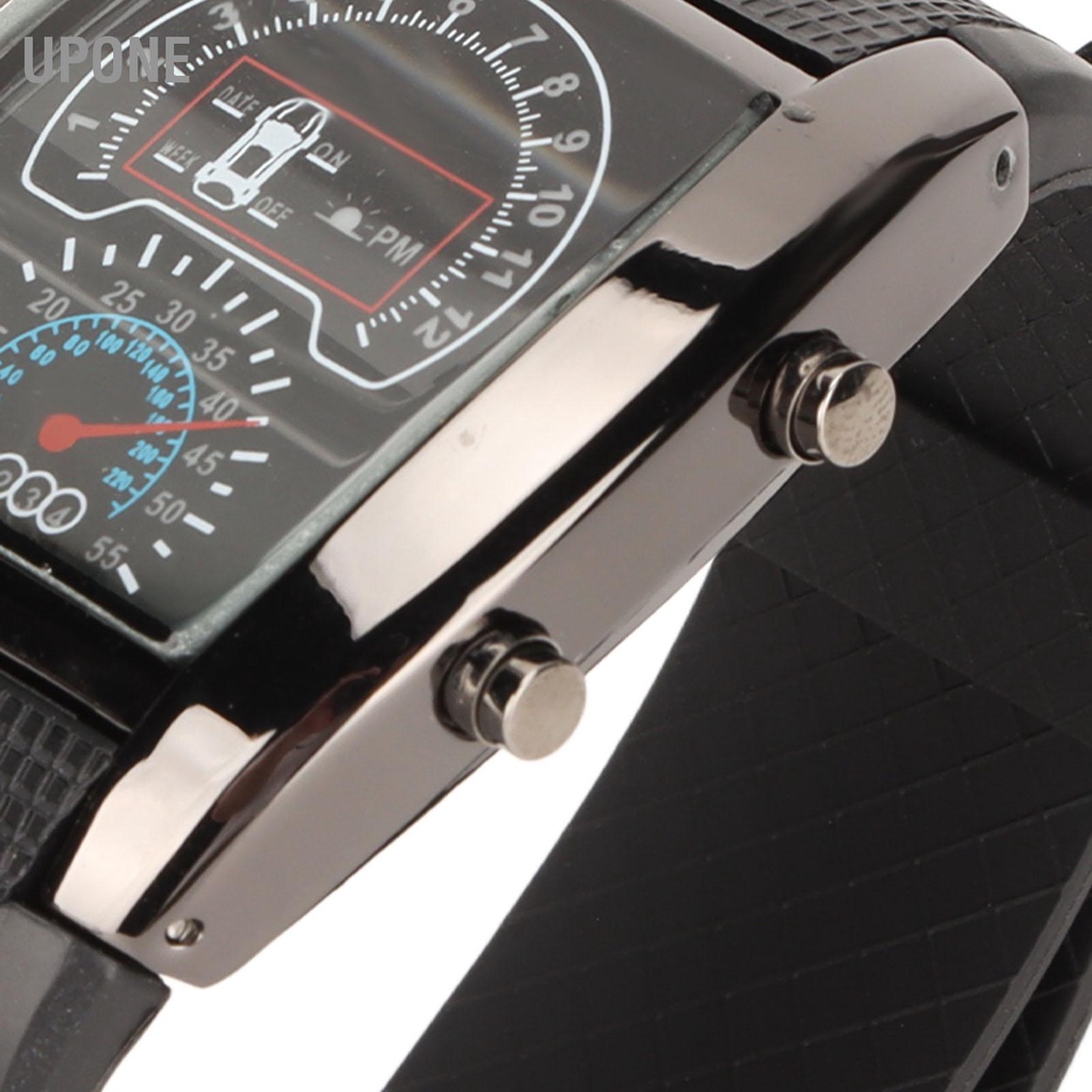 Màn hình LED Đồng hồ hàng không đeo tay có độ chính xác cao thoải mái với màn hiển thị ngày và giờ UPONE