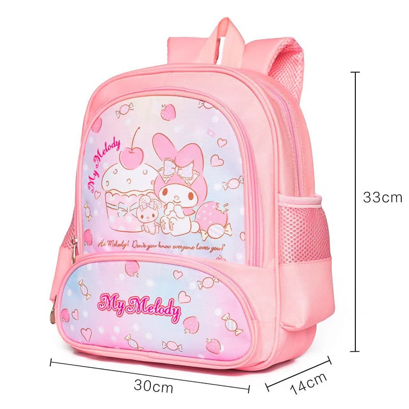 Sanrio Ba Lô Da mini In Họa Tiết hello kitty cinnamoroll my melody kuromi Dễ Thương Cho Bé