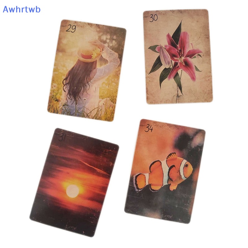 Bộ Bài tarot awhrtwb full Tiếng Anh Đầy Đủ Boonge lenormand Cho Gia Đình Mới